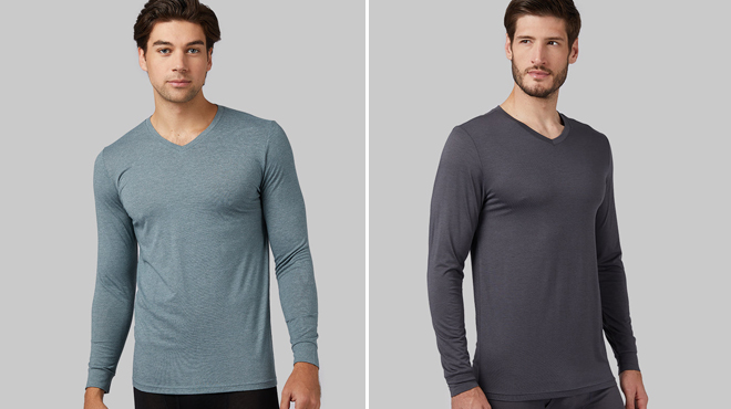 32 Degrees MENS LIGHTWEIGHT BASELAYER VNECK TOP