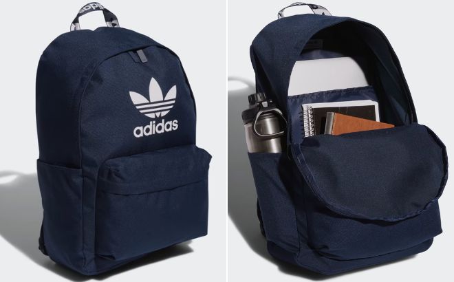 Adidas Adicolor Backpack in Night Indigo Color