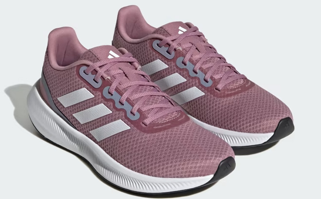 Adidas Womens Runfalcon 3 Running Shoes in Wonder Orchid Color