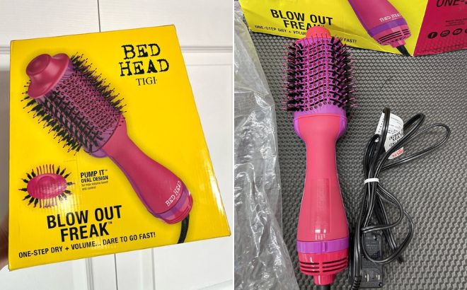 Bed Head One Step Volumizer and Hair Dryer in Pink Color