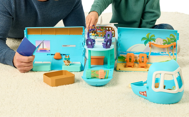 Bluey 3 in 1 Transforming Plane Playset at Kohl's