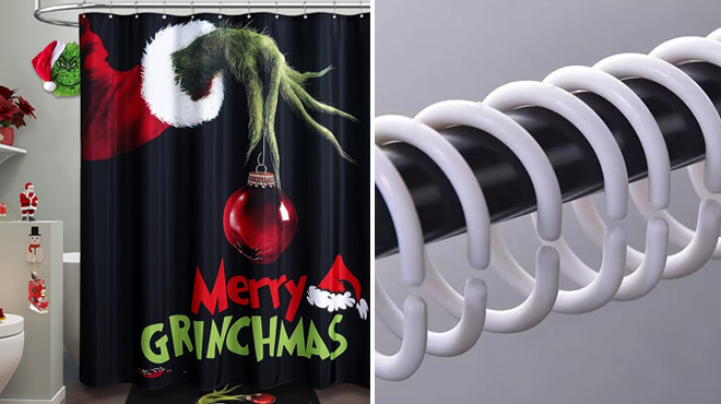 Bufftieo Grinch Shower Curtain