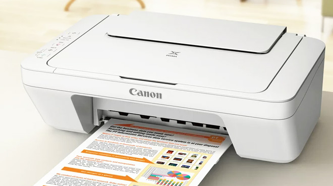 Canon Wired All-in-One Color Inkjet Printer