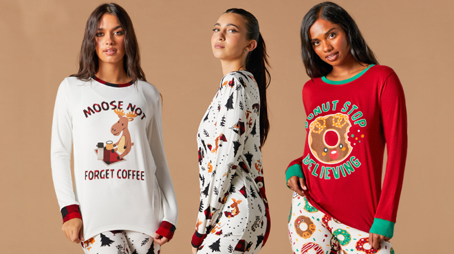 Charlotte Russe Christmas Pajama Tops