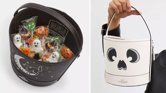 Coach Outlet Halloween Trick Or Treat Bucket