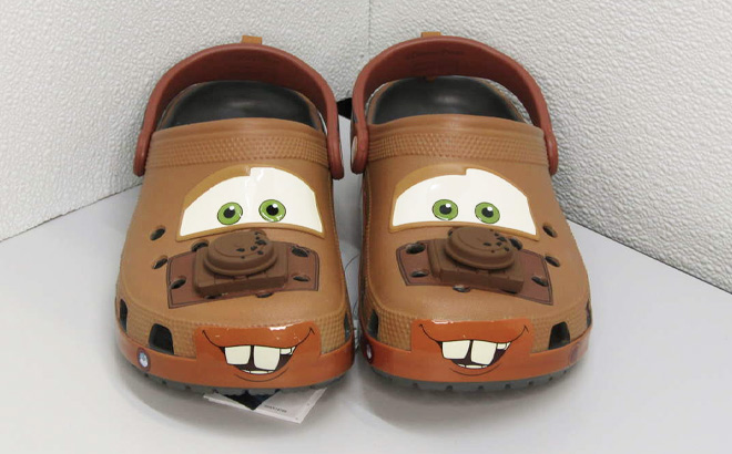 Crocs Cars Mater Classic Clogs