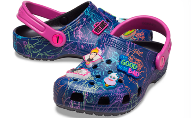 Crocs Kids Classic Disney Villains Clogs 1