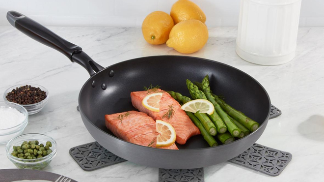 Dash Nonstick Hard Anodized Pan in Black color