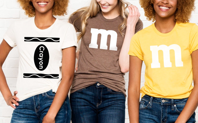 Deliciously Soft Letter M Costume Tees