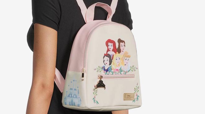 Disney Princess Womens Graphic Mini Backpack