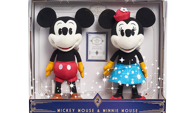 Disney Treasures From the Vault Mickey and Minnie Mouse Plush