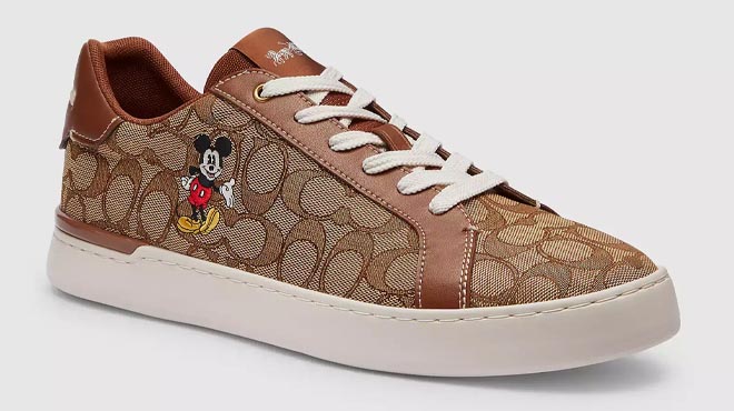 Disney X Coach Clip Low Top Sneakers