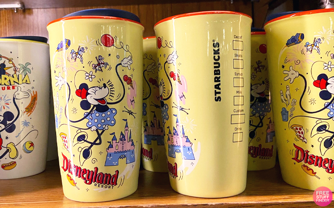 Disneyland Porcelain Starbucks Tumbler