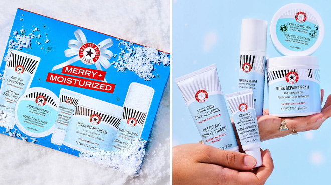 First Aid Beauty 5 Piece Holiday Discovery Set