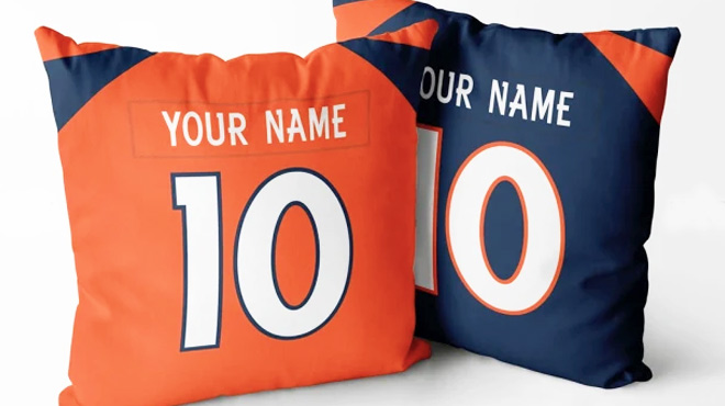 Football Pillow Covers