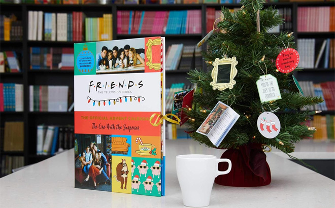 Friends Advent Calendar on a Tabletop