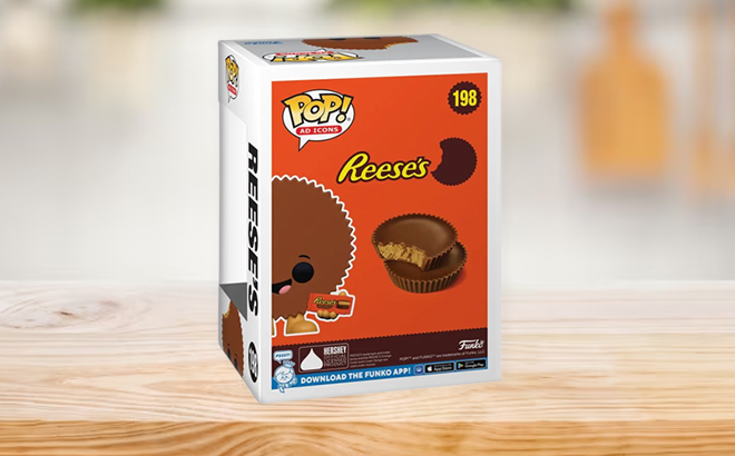 Funko Pop Reeses Peanut Butter Cup in a Box