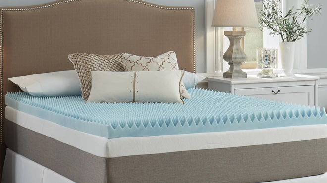 Gel Memory Foam Mattress Topper