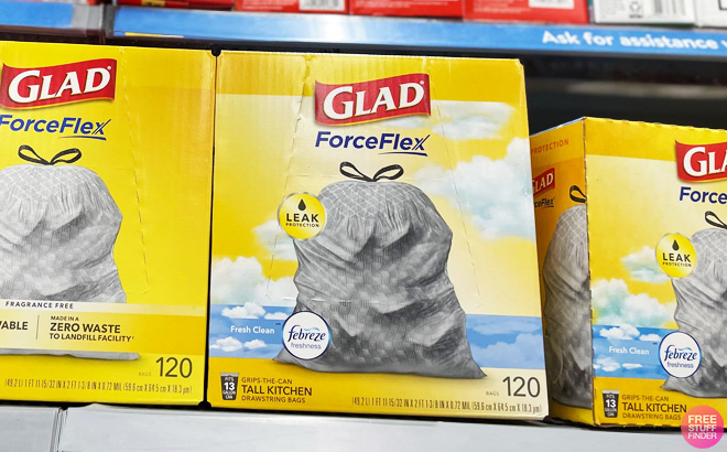 Glad 110-Count ForceFlex Trash Bags