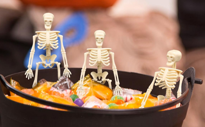 Halloween Mini Skeleton Figurines