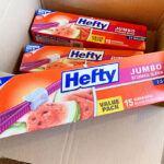 Hefty Slider Jumbo Storage Bags 2 5 Gallon Size