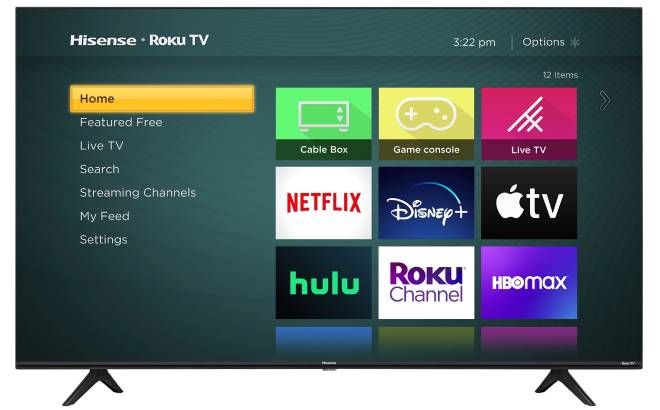 Hisense 58 Inch Class 4K Roku Smart TV