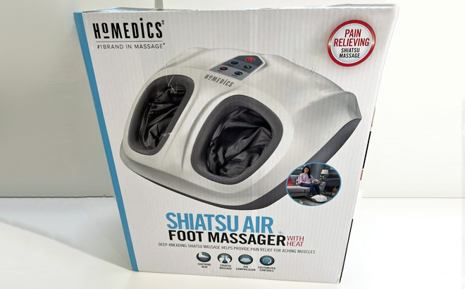 HoMedics Shiatsu Air 3.0 Foot Massager