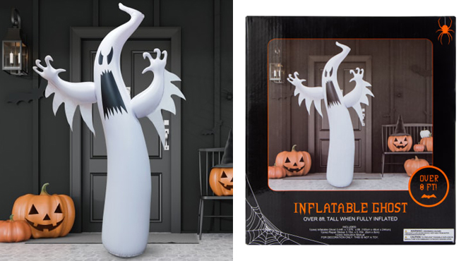 Inflatable 8 Feet Ghost Halloween Decor