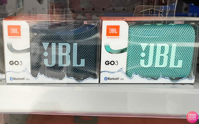 JBL Go 3 Eco Bluetooth Speaker $29 at
