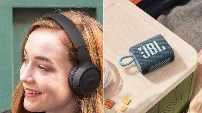 JBL Headphones Speaker Bundle