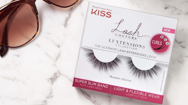 KISS Lash Couture LuXtensions Collection False Russian Volume Eyelashes