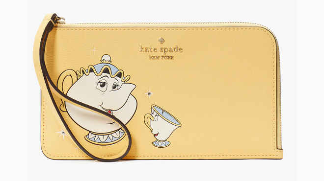 Kate Spade Disney Beauty And The Beast Wristlet