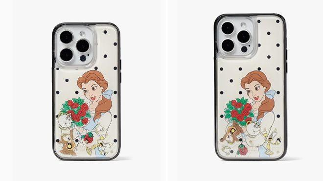 Kate Spade Disney Beauty And The Beast iPhone 14 Cases