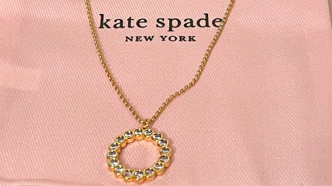 Kate Spade Full Circle Mini Pendant Necklace