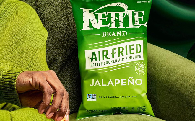Kettle Brand Air Fried Jalapeno Potato Chips
