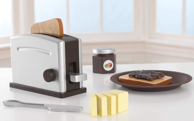 KidKraft Espresso Toaster Play Set