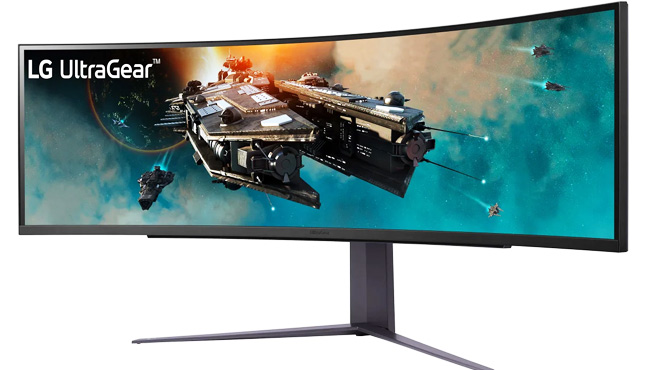 LG UltraGear 49 Inch Curved Gaming Monitor