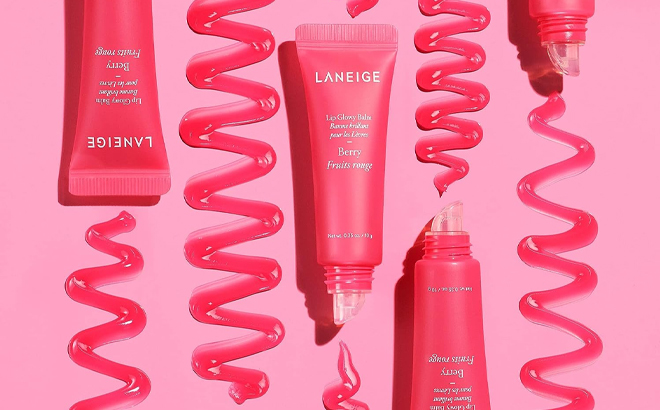 Laneige Berry Lip Glowy Balm 3 Pack