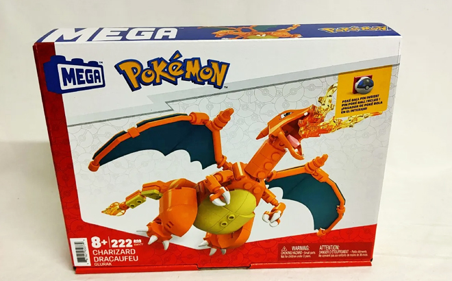 MEGA Pokemon Building Toy Kit Charizard