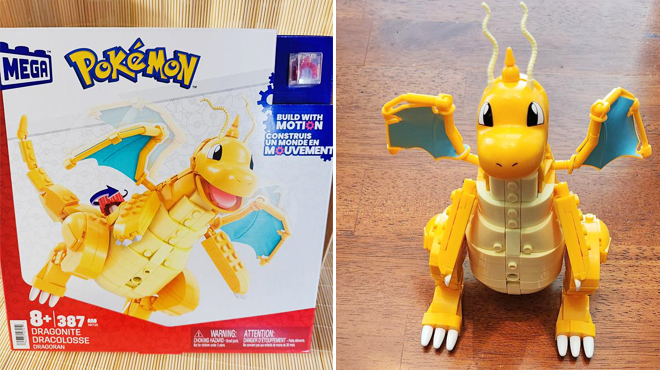 MEGA Pokémon Dragonite 387 Piece Building Set