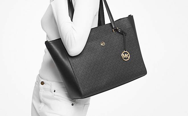 MICHAEL KORS OUTLET Maisie Large Logo 3 in 1 Tote Bag