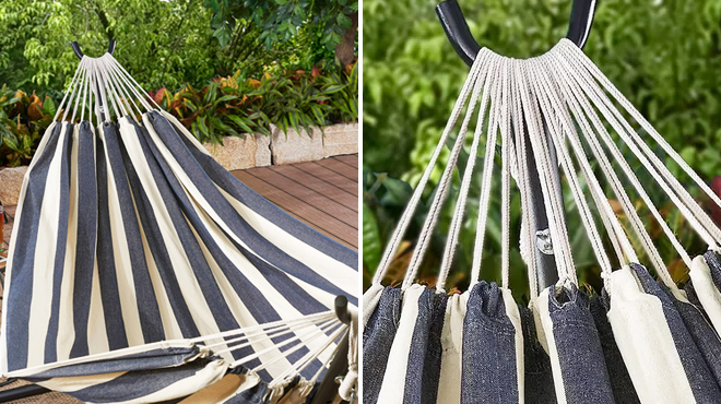 Mainstays Striped Hammock in a Bag