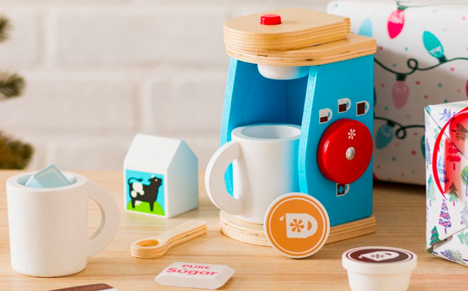 Melissa Doug Coffee Maker Playset