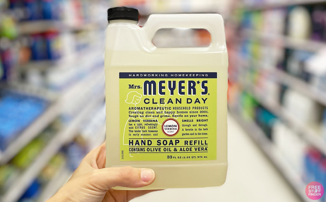 Mrs Meyers Clean Day Lemon Verbena Liquid Hand Soap Refill