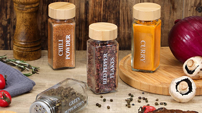 Netany 4 oz Spice Jars