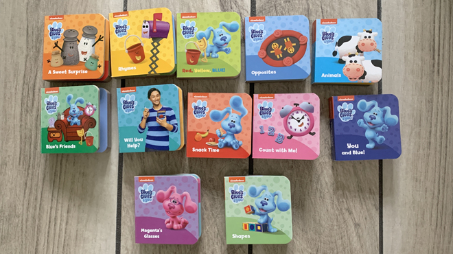 Nickelodeon Blues Clues You Board Book Block 12 Books Set