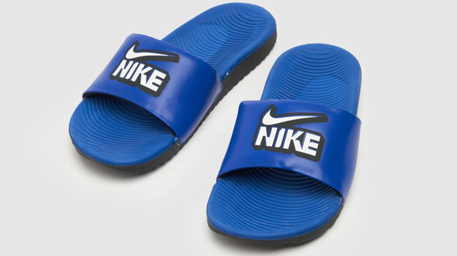 Nike Kawa Little Big Kids Slide Sandals