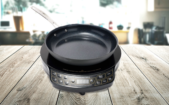 NuWave Gold Precision Induction Cooktop & Nonstick Pan