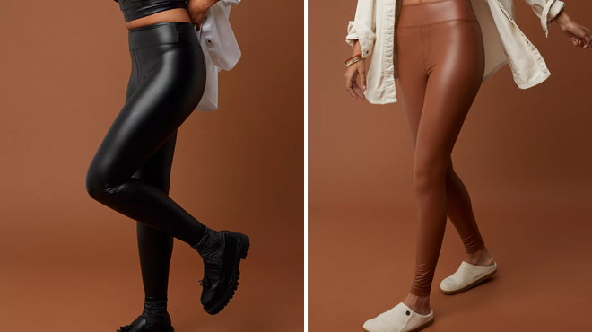 OFFLINE By Aerie Real Luxe Faux Leather Leggings