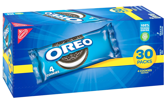 OREO Chocolate Sandwich Cookies 30 Pack